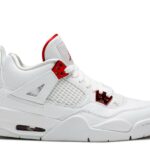 AIR JORDAN 4 RETRO GS 'RED METALLIC'