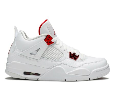 AIR JORDAN 4 RETRO GS 'RED METALLIC'