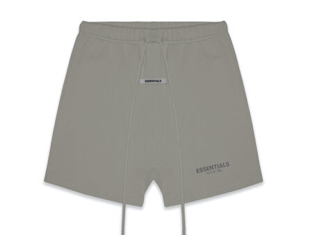 FEAR OF GOD ESSENTIALS Fleece Shorts Cement