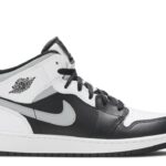 AIR JORDAN 1 MID GS 'WHITE SHADOW'