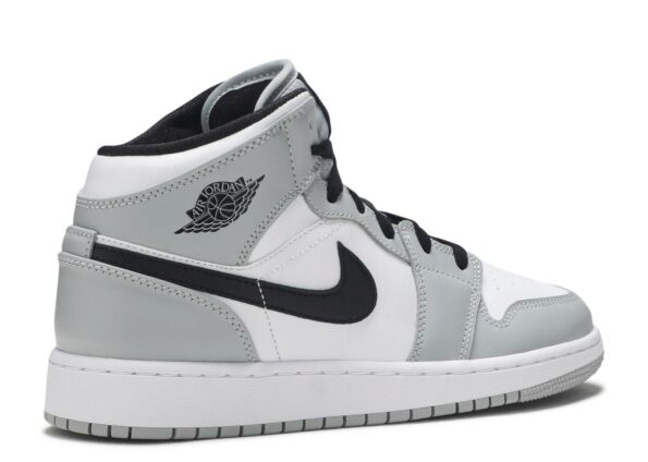 AIR JORDAN 1 MID GS ‘LIGHT SMOKE GREY’ 3