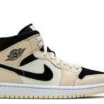 WMNS AIR JORDAN 1 MID 'BARELY ORANGE'