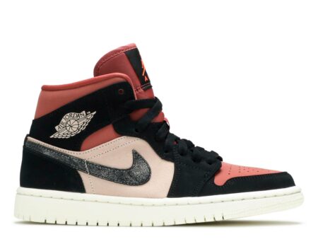 WMNS AIR JORDAN 1 MID 'CANYON RUST'