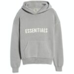 Fear of God Essentials Knit Pullover Hoodie (SS21) Cement/Pebble